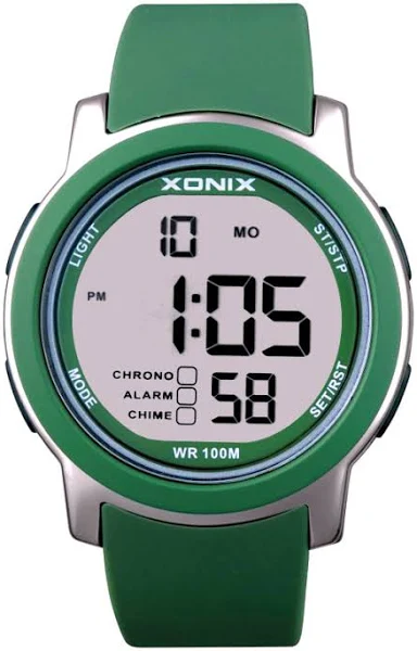 Męski Elektroniczny Zegarek z Dużym LCD Xonix