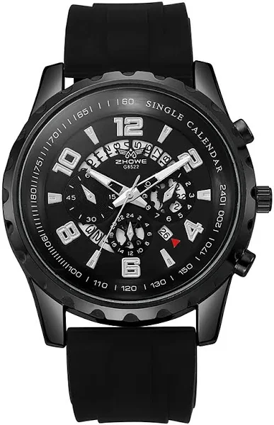 Nowy zegarek męski z dużymi cyframi montre homme zegarek męski modny na co dzień kwarcowy zegarek na