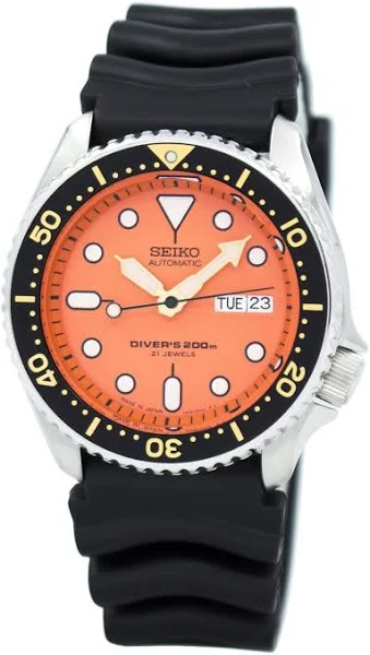 Zegarek męski Seiko Automatic Diver SKX011J1-var-NATO9 200M wyprodukowany w Japonii