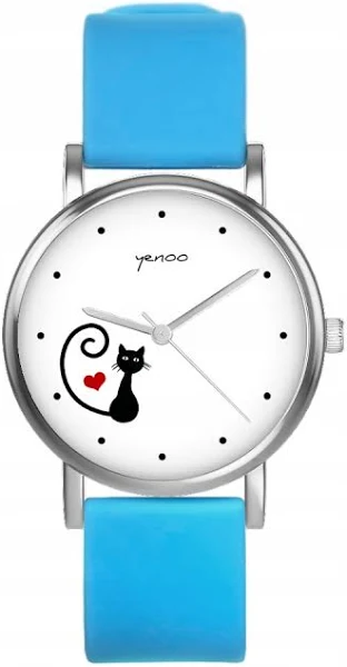 Yenoo Zegarek mały Kotek