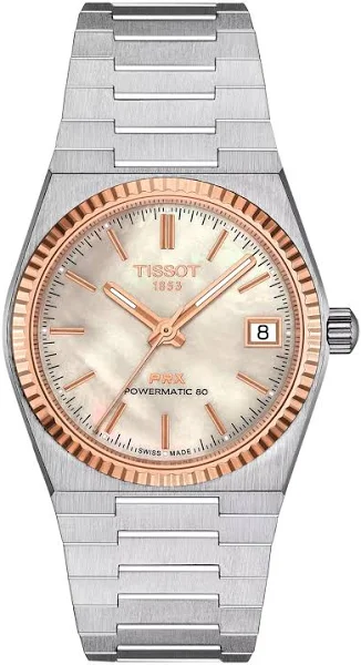 Tissot PRX Powermatic 80 18K Gold Bezel