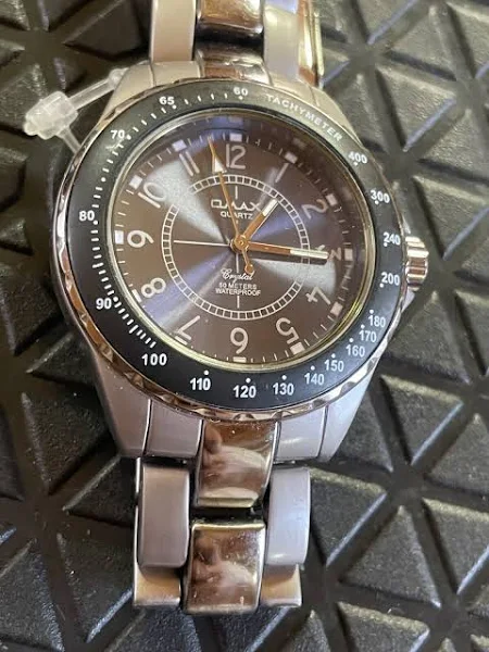 Omax Crystal 50 Metrów Wodoodporny Kwarcowy Zegarek Na Rękę Zegarek