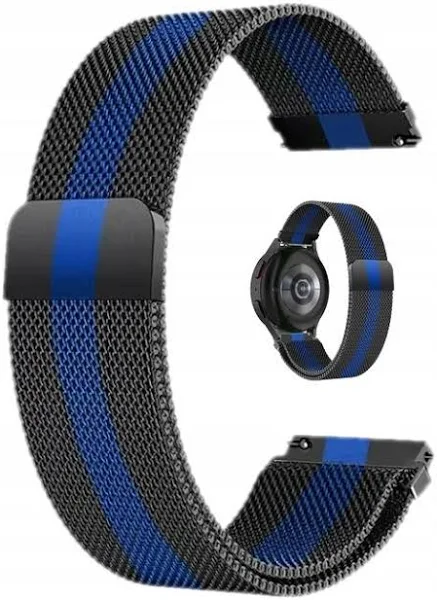 KBR Games Stalowy Pasek Magnetyczny Mesh Opaska Do Zegarków