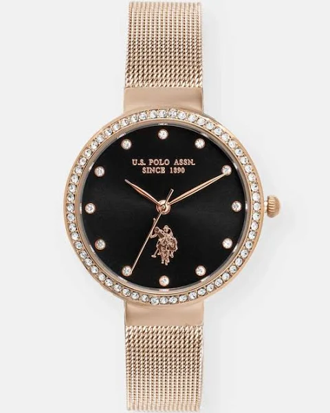 U.S. Polo Assn. zegarek CAMILLE damski kolor USP8286BK