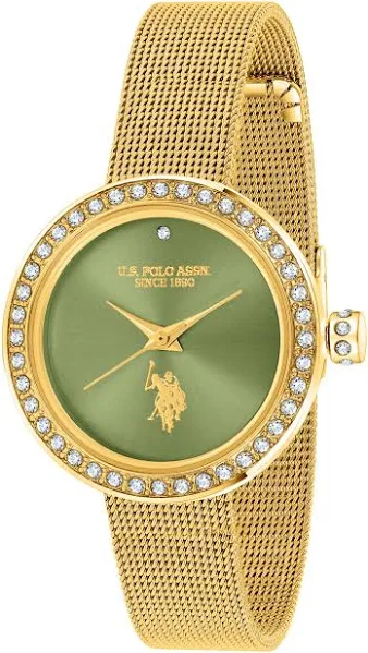 Damski Zegarek U.S. Polo Assn. Srebrny Astrid USP8220GR