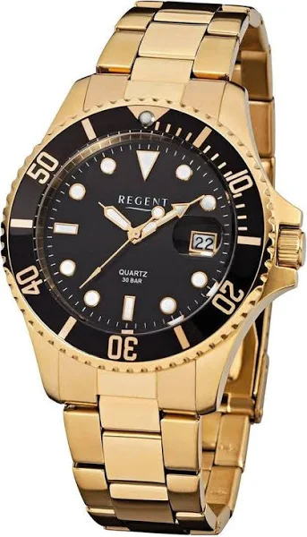 Zegarek męski Regent F-370 stal nierdzewna