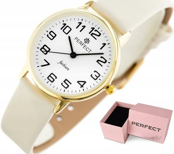 Zegarek Damski Perfect Etna +box +grawer cyfry czytelny