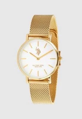 U.S. Polo Assn. Zegarek kwarcowy w kolorze złoto-białym rozmiar: onesize