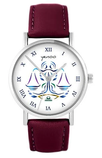 Zegarek Waga skórzany