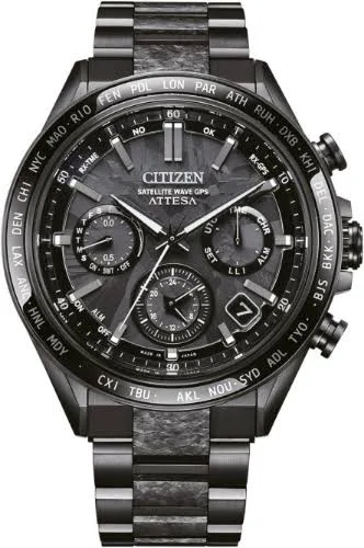 Zegarek męski Citizen Attesa Eco-Drive Satellite Wave GPS Hakuto-R CC4067-66E