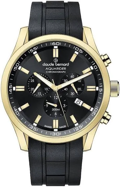Zegarek Claude Bernard Aquarider Chrono 10222 37JCA NID %