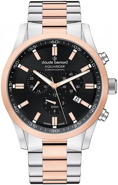 Zegarek Claude Bernard Aquarider Chrono 10222-357RM-NIR