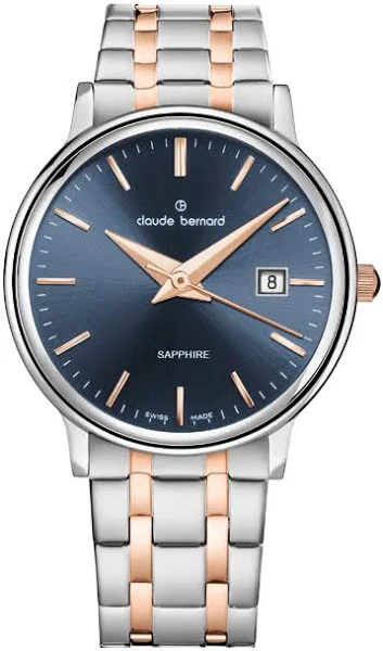 CLAUDE BERNARD CLASSIC 54005 357RM BUIR Zegarek damski z datownikiem