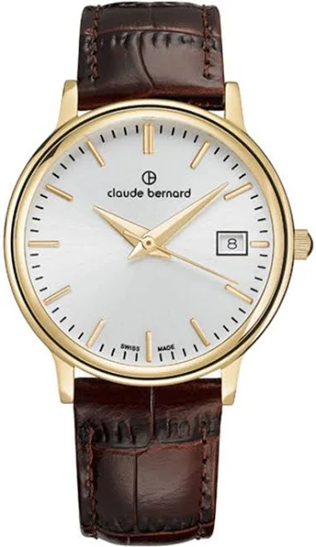 CLAUDE BERNARD CLASSIC 54005 37J  Zegarek damski z datownikiem