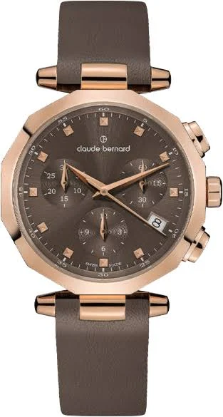 CLAUDE BERNARD DRESS CODE 10251  Zegarek damski z chronografem i datownikiem