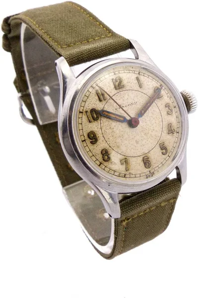 Concord Zegarek na rękę ręczny naciąg wojskowy lata 1940-te