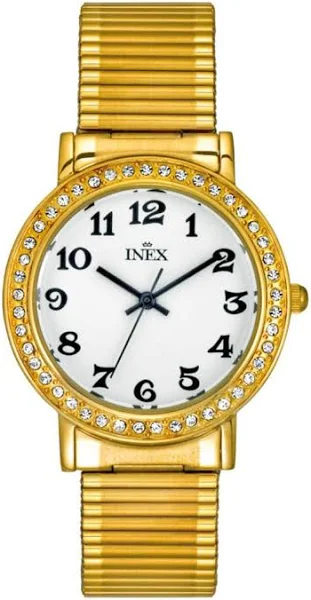 Inex Ladies Gold White A69410-1D0A Kwarc