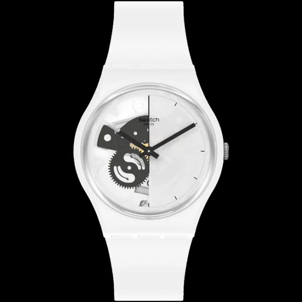 SWATCH Live Time White