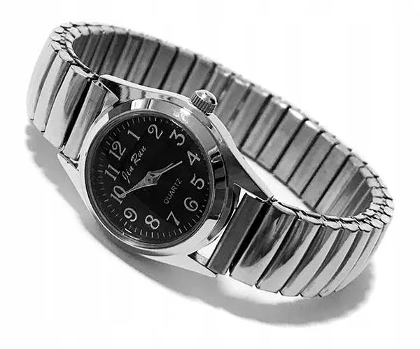 Zegarek damski Jin Run bransoleta srebrny