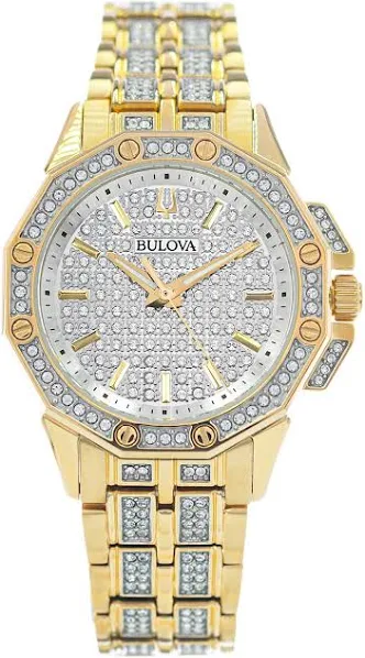 Bulova 98L302 Crystal Octava Ladies