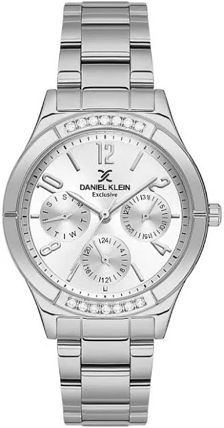 Zegarek damski z chronografem stal od daniel klein