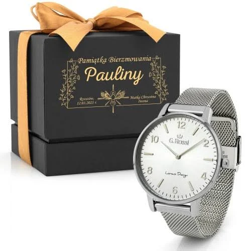 Dla Niej Zegarek damski G. Rossi z grawerem dedykacji
