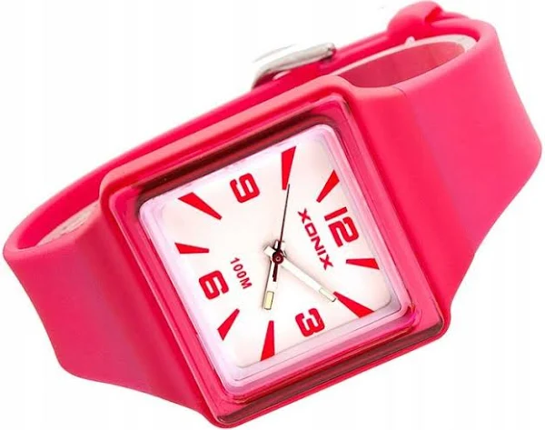 Zegarek Xonix Damski Kwadratowy WR100m Analogowy