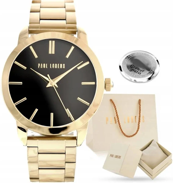 Zegarek damski Paul Lorens Stiva na bransolecie klasyk Z Grawerem