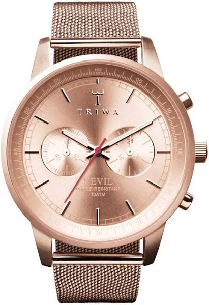 Triwa Rose Nevil Rose Mesh Chronograph (TRNEST105ME021414)