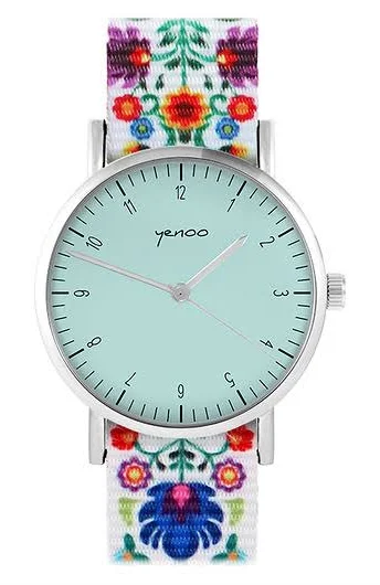 zegarek simple turkusowy