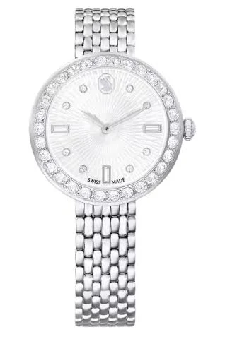 Swarovski Zegarek Certa Swiss Made Metalowa bransoleta