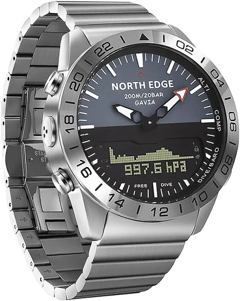 Inteligentny zegarek nurkowy czarny