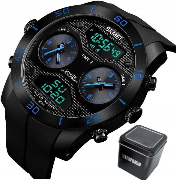 ORYGINALNY ZEGAREK MĘSKI SKMEI EKSKLUZYWNY MODEL !