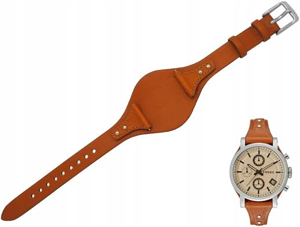 FOSSIL ES4046 Boyfriend Damski pasek Skórzany