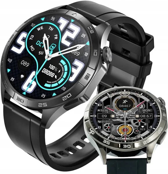 Smartwatch DT5 Zegarek Menu Męski Rozmowy Polskie Sport Amoled Smart Watch