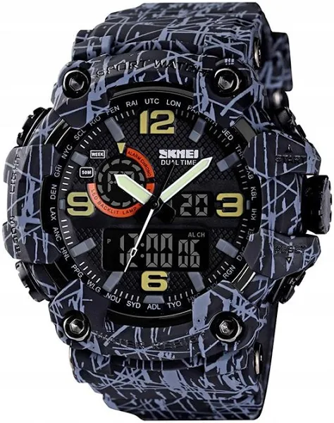 męski cyfrowy zegarek SKMEI