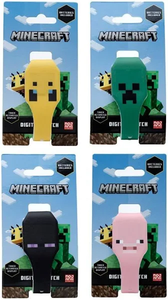 silikonowy Zegarek Minecraft