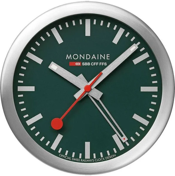 Mondaine A997 Budzik Posrebrzany A997.MCAL.16SBB.1.OS