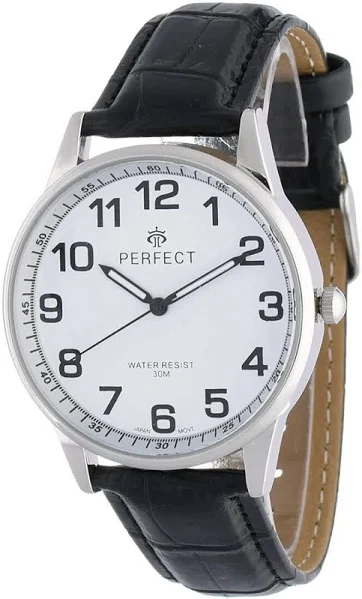Perfect Zegarek męski klasyczny kwarcowy pasek