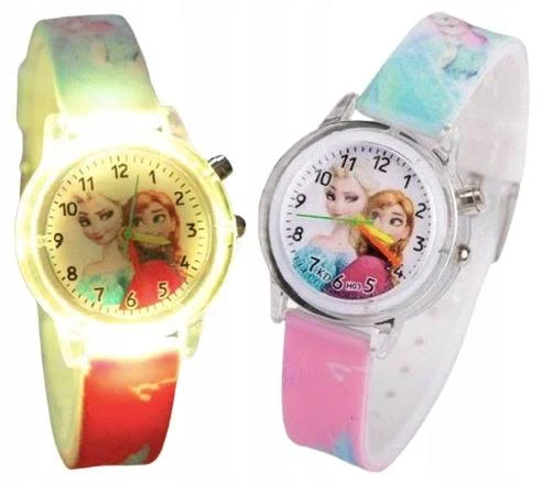 Zegarek dziecięcy dla dzieci dziewczynki Frozen kraina lodu