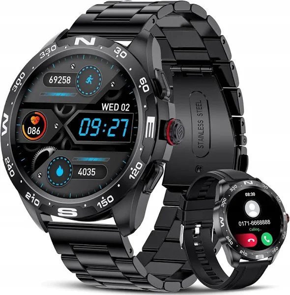 Smartwatch Zegarek Pulsometr Krokomierz Bluetooth Lige Ip67 Android Ios Pro