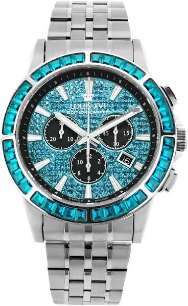 Louis XVI XLXVI1135 Majeste Iced Out Baguette