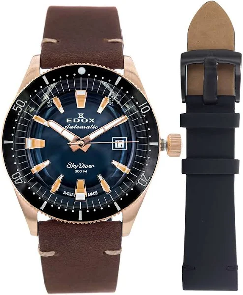 Edox 80126-BRN-BUIDR Skydiver