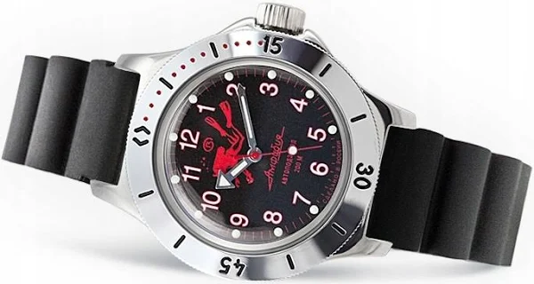 Zegarek Vostok Automat Amphib Nurek 120657 Black