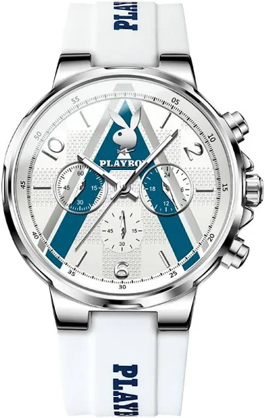 PLAYBOY najlepiej sprzedający się wielofunkcyjny zegarek kwarcowy dla mężczyzn nowy oryginalny