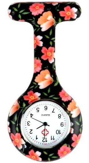 Dla pielęgniarki lekarza medyczny zegarek agrafka