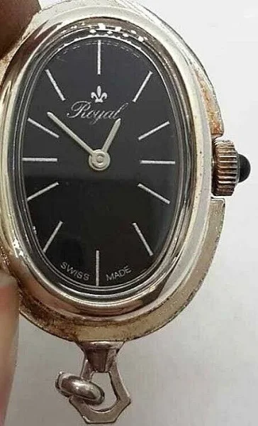 Royal Damski Zegarek Kieszonkowy Zegarek Łańcuchowy Swiss Made Z