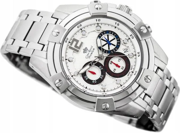 Męski Zegarek G. Rossi S9724 7SS Stoper Premium