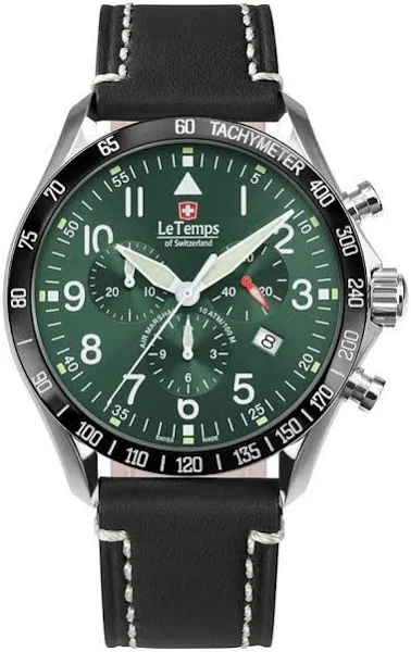 Zegarek Le Temps LT1041.04BS01 / Air Marshal Chronograph / męski