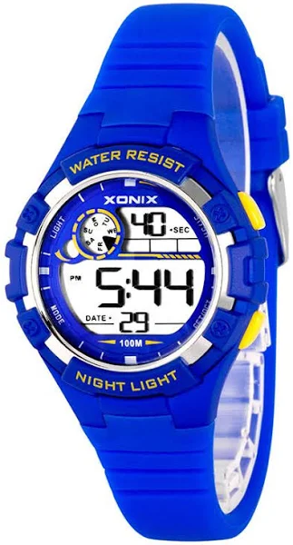 Cyfrowy Zegarek Na Rękę XONIX Wielofunkcyjny Stoper Timer Budzik